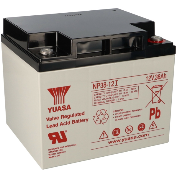 Yuasa Blei-Akku NP38-12I Pb 12V / 38Ah